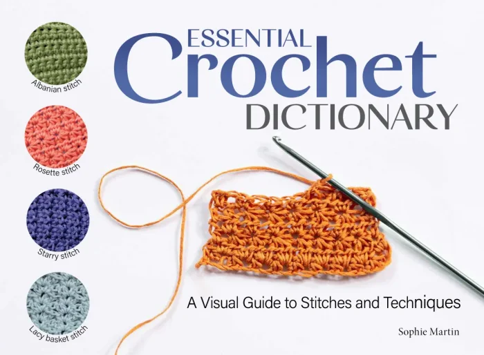 Essential Crochet Dictionary: A Visual Guide to Stitches and Techniques