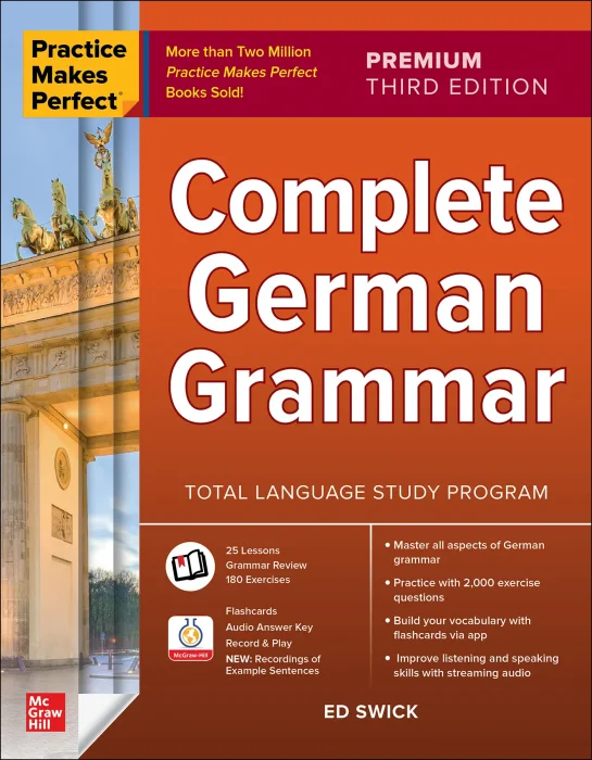 Complete German Grammar (Practice Makes Perfect)&#44; 3rd Premium Edition