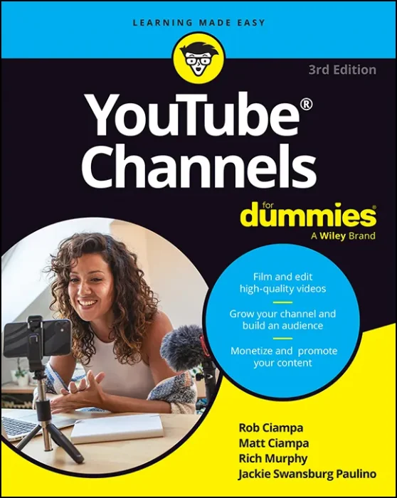YouTube Channels For Dummies&#44; 3rd Edition