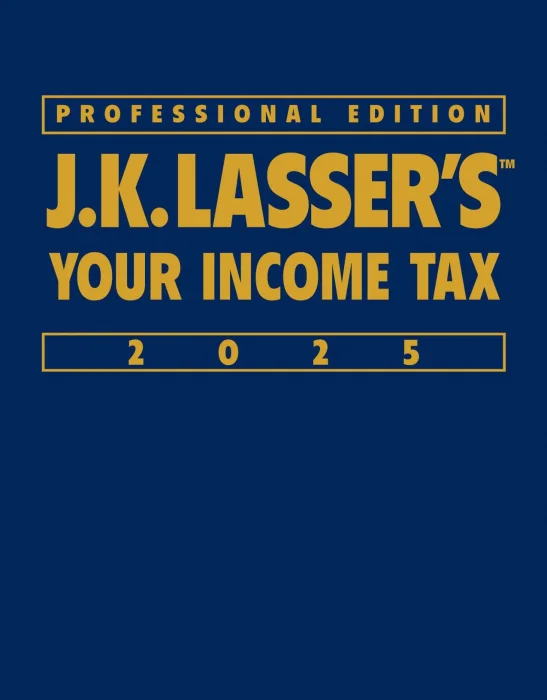 J.K. Lasser's Your Income Tax 2025&#44; Professional Edition (J.K. Lasser)&#44; 4th Edition