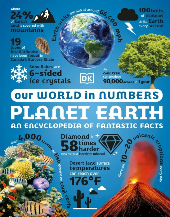 Our World in Numbers: Planet Earth (DK Our World In Numbers)