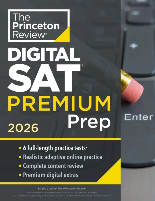 Princeton Review Digital SAT Premium Prep&#44; 2026 (College Test Preparation)