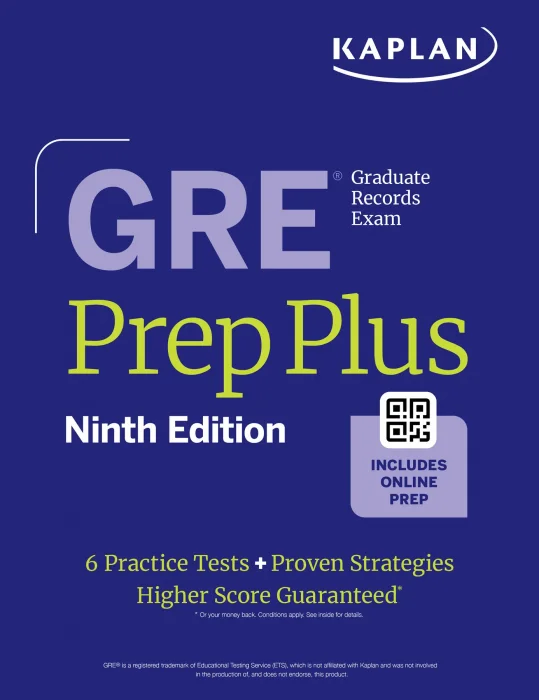GRE Prep Plus (Kaplan Test Prep)&#44; 9th Edition