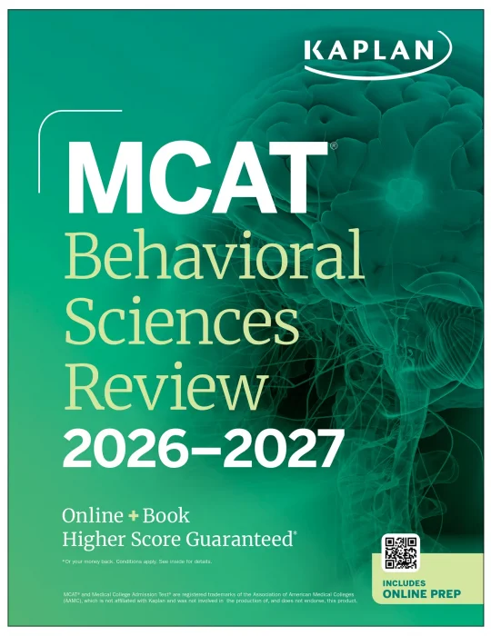 MCAT Behavioral Sciences Review 2026-2027 (Kaplan Test Prep)