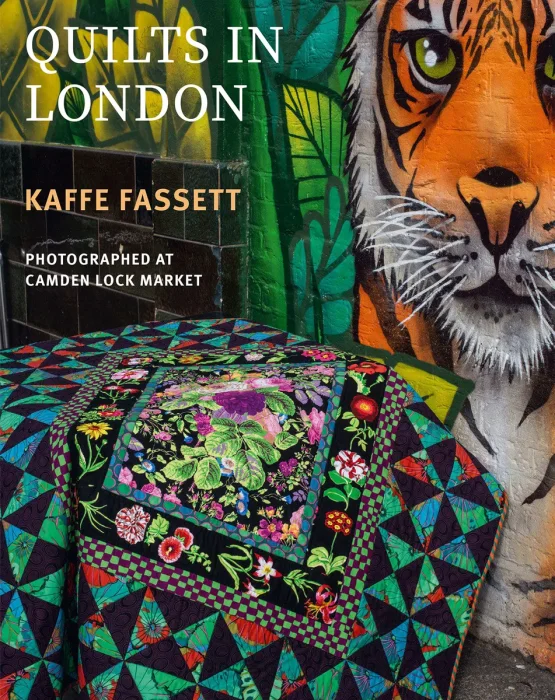 Kaffe Fassett's Quilts in London: Photographed at Camden Lock Market