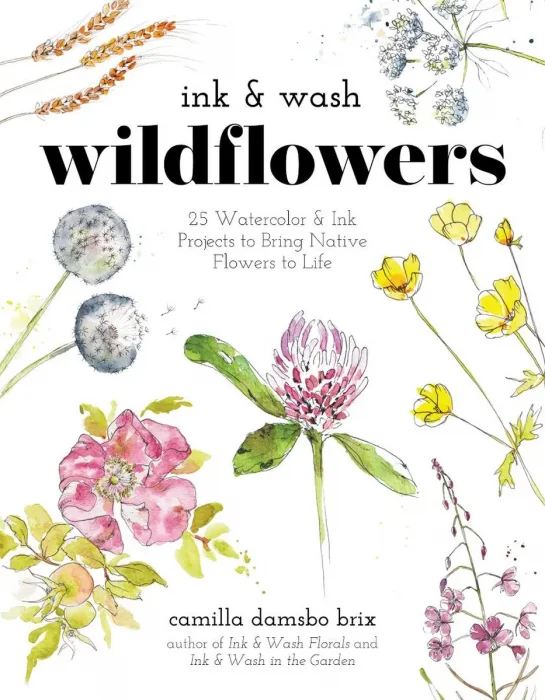 Ink & Wash Wildflowers: 25 Watercolor & Ink Projects to Bring Native Flowers to Life