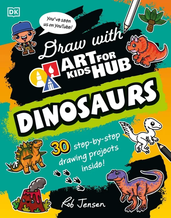 Draw with Art for Kids Hub Dinosaurs (Draw With Art For Kids Hub)
