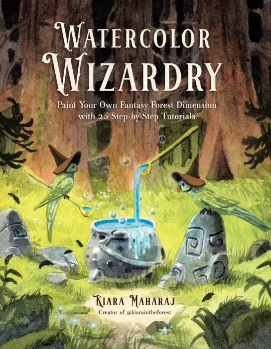 Watercolor Wizardry: Paint Your Own Fantasy Forest Dimension with 25 Step-by-Step Tutorials