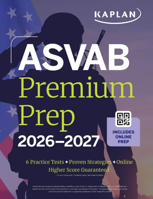 ASVAB Premium Prep 2026-2027 (Kaplan Test Prep)