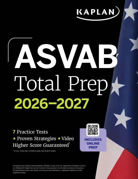 ASVAB TOTAL PREP 2026-2027 (Kaplan Test Prep)